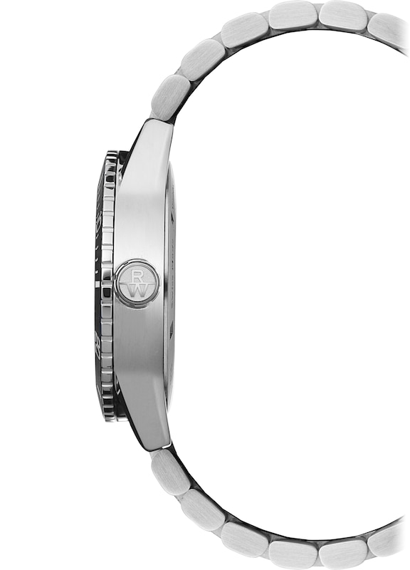 Raymond Weil Freelancer Men's Black Dial & Stainless Steel Bracelet Watch