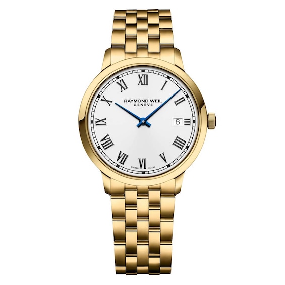 Men's Raymond Weil Toccata Gold Tone Stainless Steel Watch - Image 3