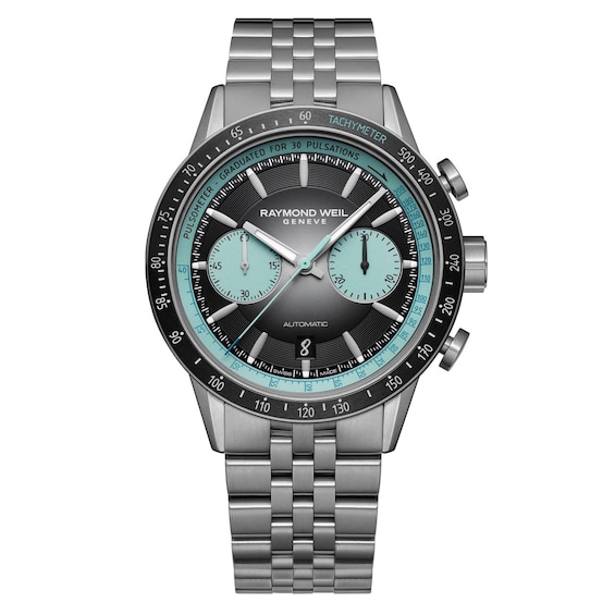 Raymond Weil Freelancer Pop Limited Edition Automatic Bi-Compax Titanium Bracelet Watch