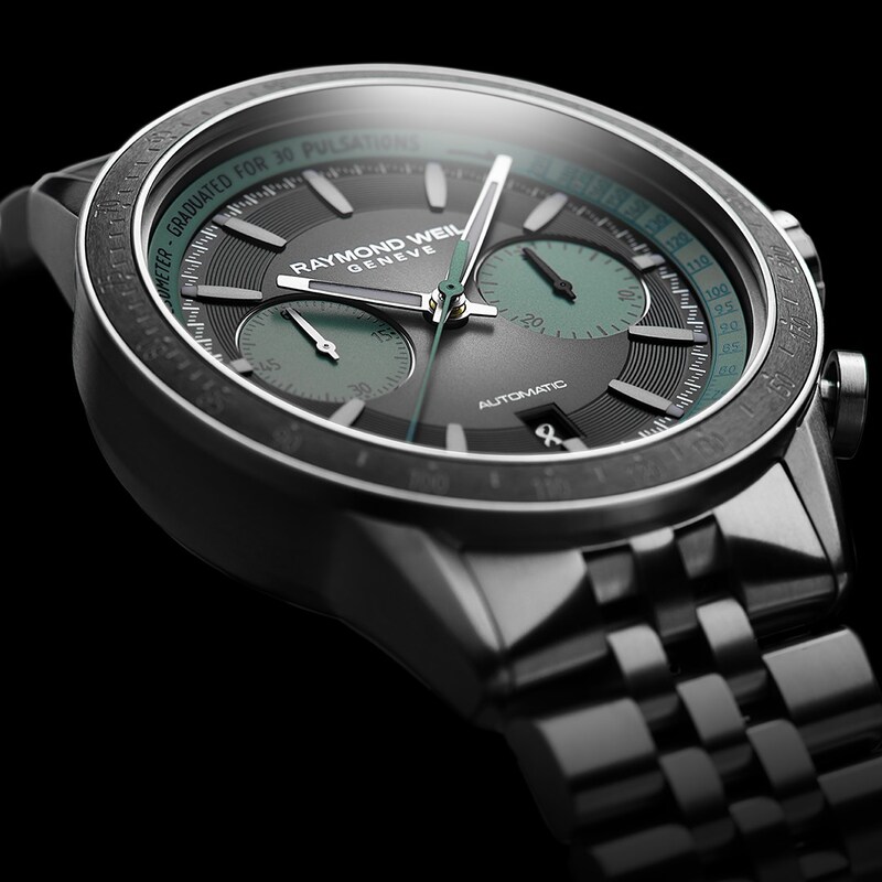 Raymond Weil Freelancer Pop Bi-Compax Titanium Limited Edition Watch