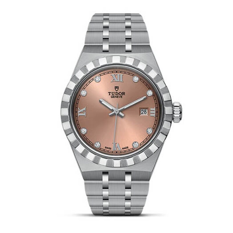 Main Image 1 of Tudor Royal Ladies' Diamond Stainless Steel Bracelet Watch