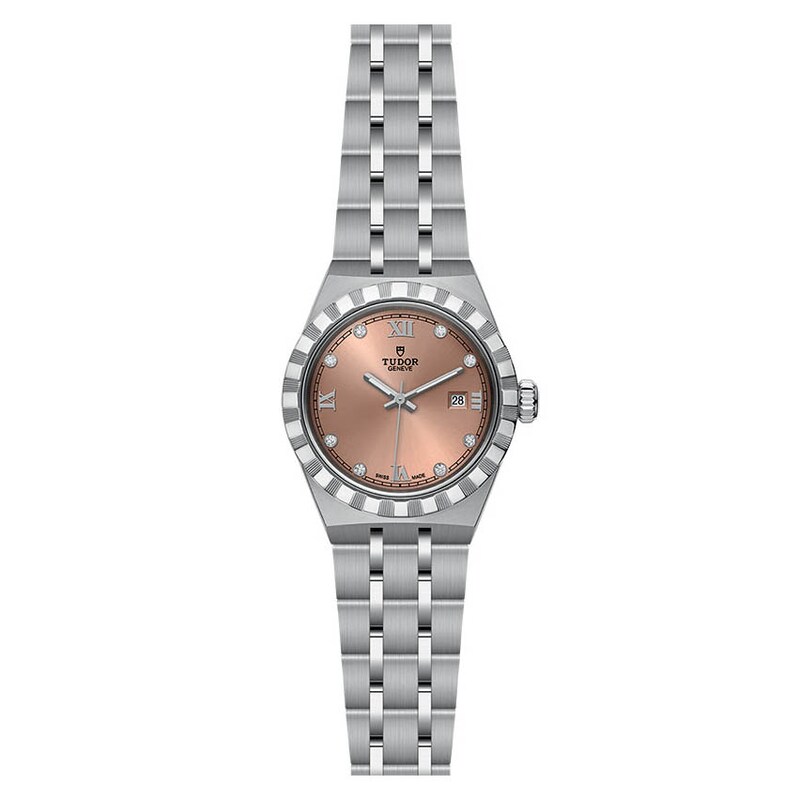Main Image 2 of Tudor Royal Ladies' Diamond Stainless Steel Bracelet Watch