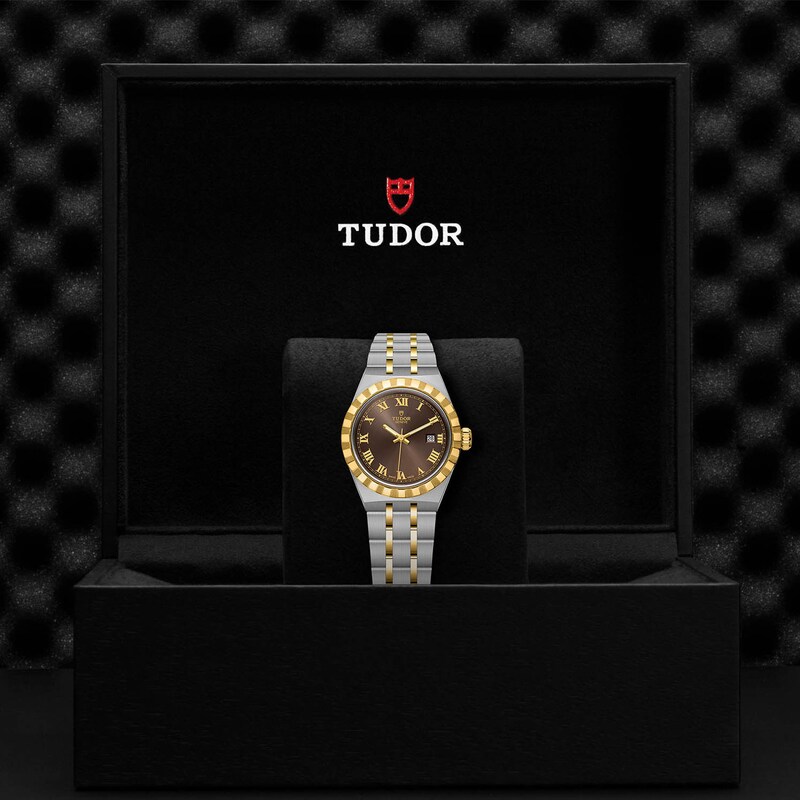 Main Image 3 of Tudor Royal Ladies' 18ct Yellow Gold & Stainless Steel Watch