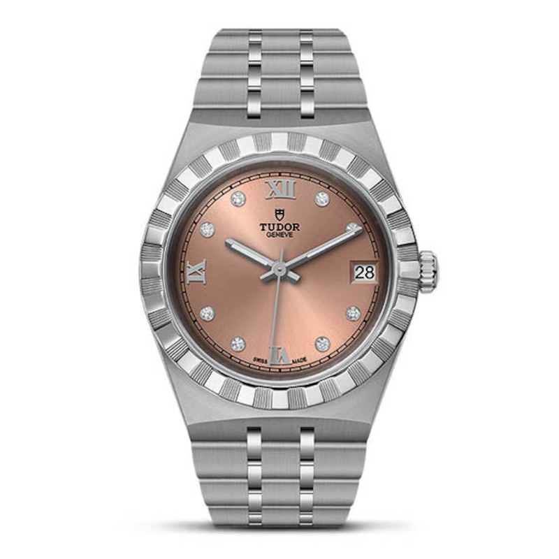 Main Image 1 of Tudor Royal Diamond Ladies' Stainless Steel Bracelet Watch