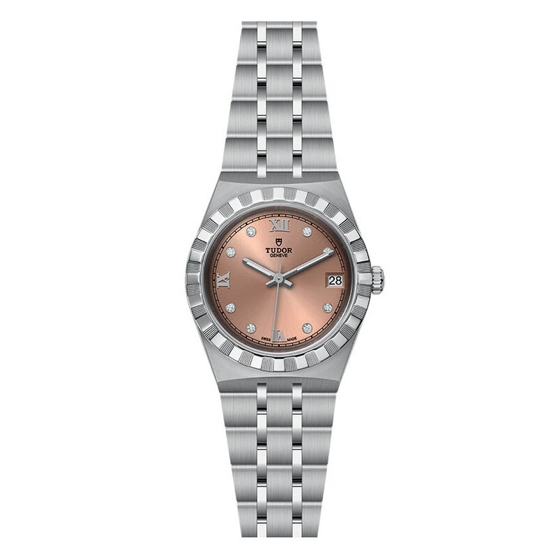 Main Image 2 of Tudor Royal Diamond Ladies' Stainless Steel Bracelet Watch