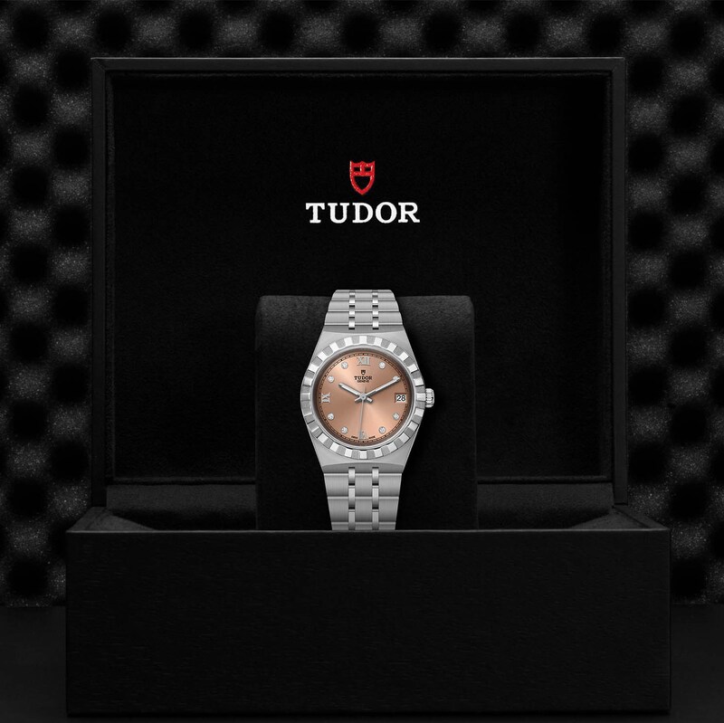 Main Image 3 of Tudor Royal Diamond Ladies' Stainless Steel Bracelet Watch