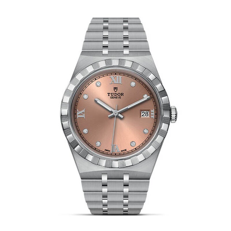 Tudor Royal 38mm Ladies' Diamond Stainless Steel Watch