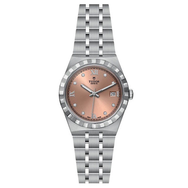 Tudor Royal 38mm Ladies' Diamond Stainless Steel Watch