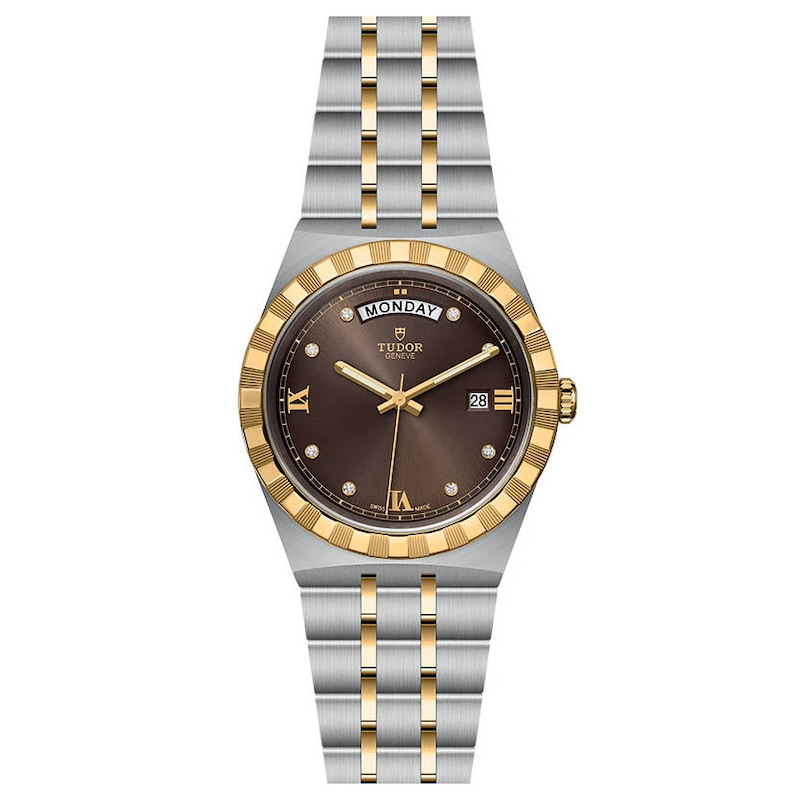 Tudor Royal 41mm Diamond 18ct Gold & Stainless Steel Watch