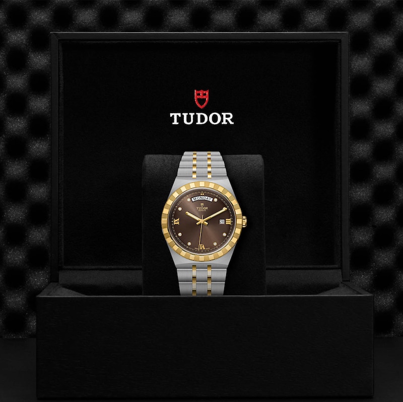 Tudor Royal 41mm Diamond 18ct Gold & Stainless Steel Watch