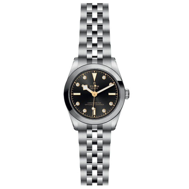 Main Image 2 of Tudor Black Bay One 31 Ladies' Diamond  Steel Bracelet Watch