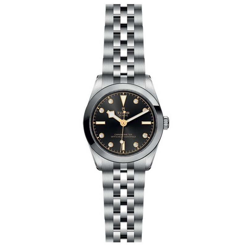 Tudor Black Bay 31 Ladies' Diamond  Steel Bracelet Watch