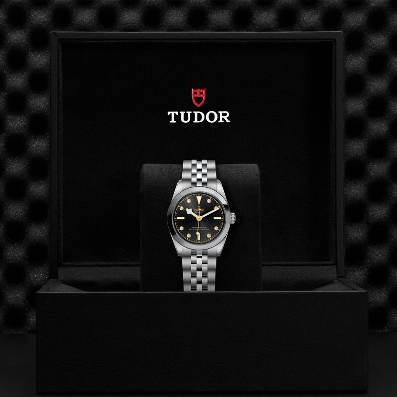 Main Image 3 of Tudor Black Bay One 31 Ladies' Diamond  Steel Bracelet Watch
