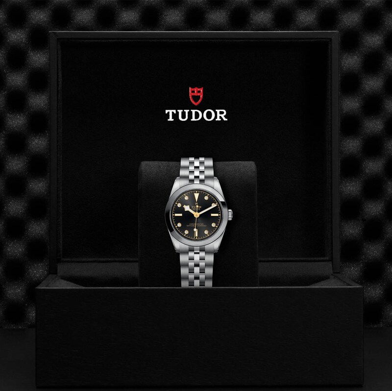 Tudor Black Bay 31 Ladies' Diamond  Steel Bracelet Watch