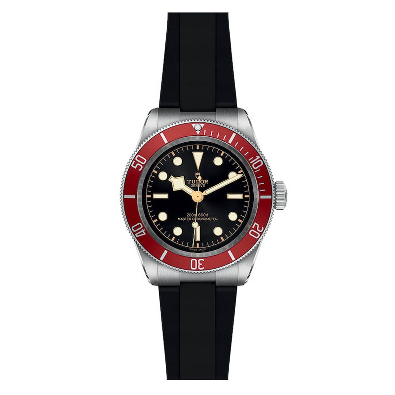 Tudor Black Bay 41 Men's Black Strap Watch