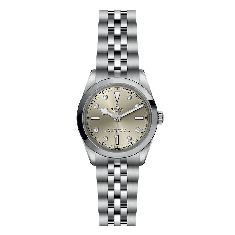Tudor Black Bay 36 Diamond Men's Steel Bracelet Watch