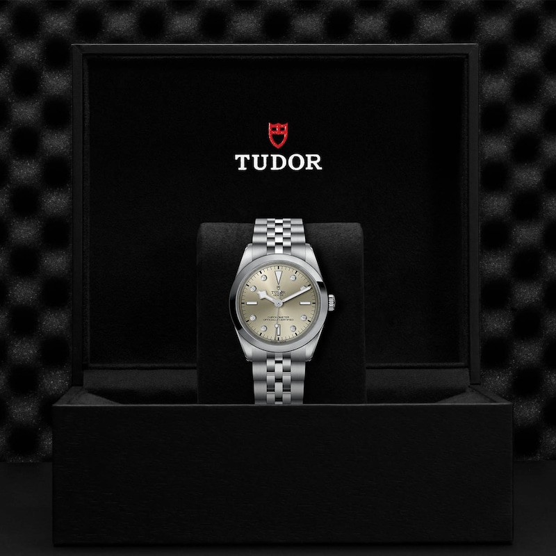 Tudor Black Bay 36 Diamond Men's Steel Bracelet Watch
