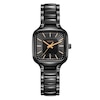 Thumbnail Image 0 of Rado True Square Ladies' Black Steel Bracelet Watch