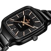 Thumbnail Image 2 of Rado True Square Automatic Black Ceramic Bracelet Watch