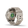 Thumbnail Image 4 of Garmin Fenix 7S Pro Sapphire Solar Edition Cream Leather Strap Smartwatch
