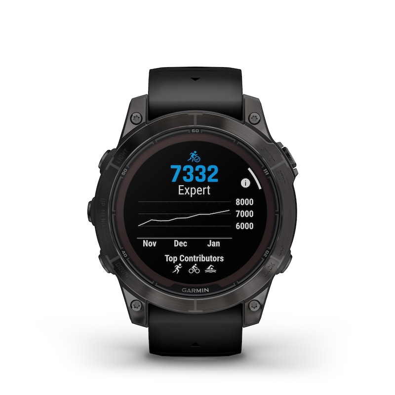 Garmin Fenix 7 Pro Sapphire Solar Edition Black Strap Smartwatch