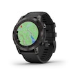 Thumbnail Image 1 of Garmin Fenix 7 Pro Sapphire Solar Edition Black Strap Smartwatch