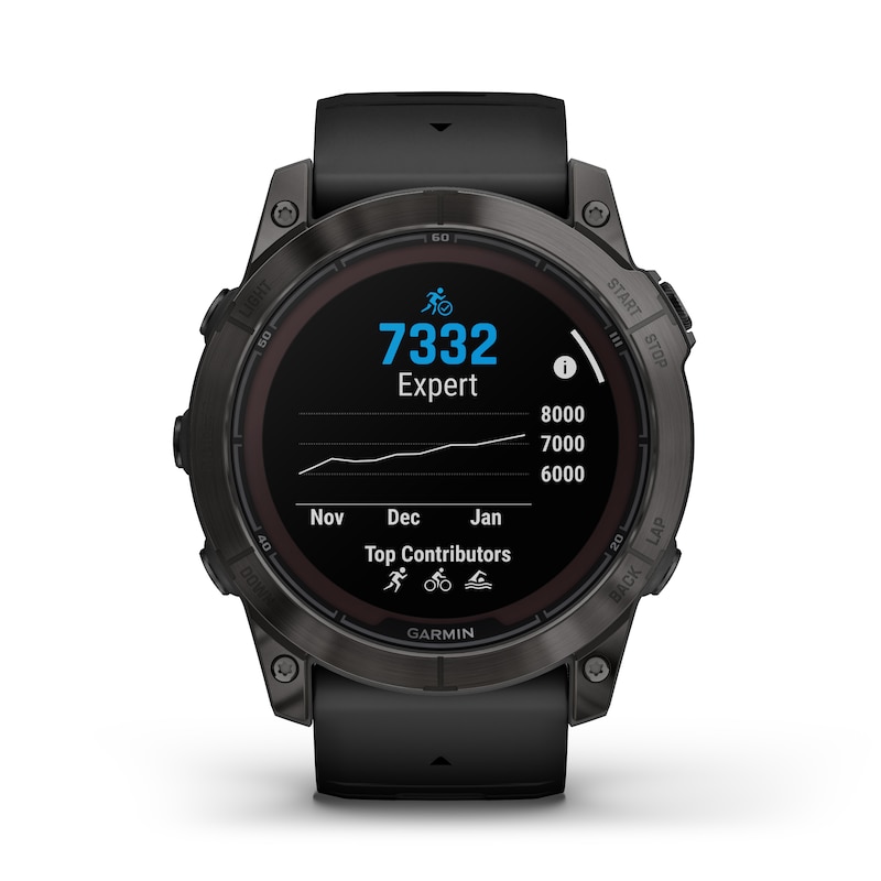 Garmin Fenix 7X Pro Sapphire Solar Edition Black Strap Smartwatch