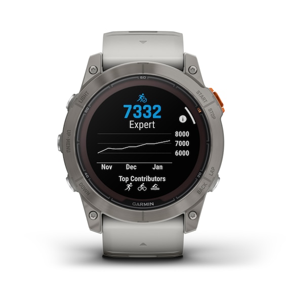 Garmin Fenix 7X Pro Sapphire Solar Edition Grey Strap Smartwatch