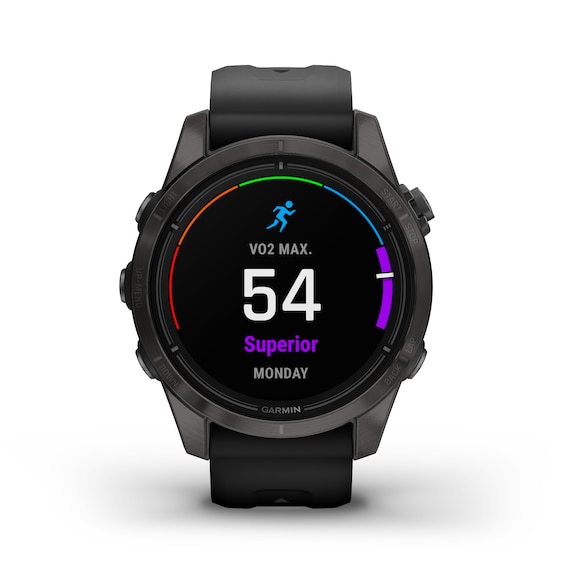 Garmin Epix Pro (Gen 2) Sapphire Edition 42mm Black Strap Sm