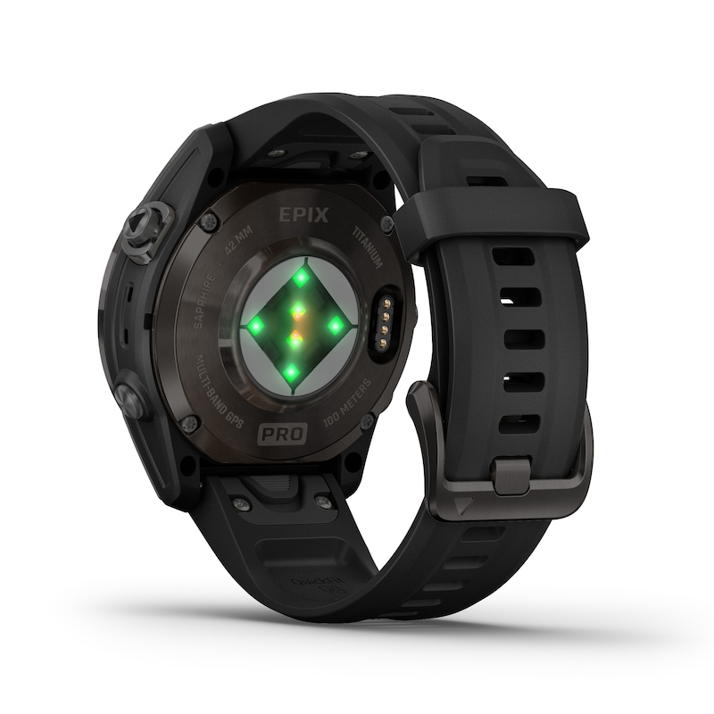 Garmin  Epix Pro (Gen 2) Sapphire Edition 42mm Black Strap Smartwatch