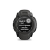 Thumbnail Image 0 of Garmin Instinct 2X Solar Black Silicone Strap Smartwatch