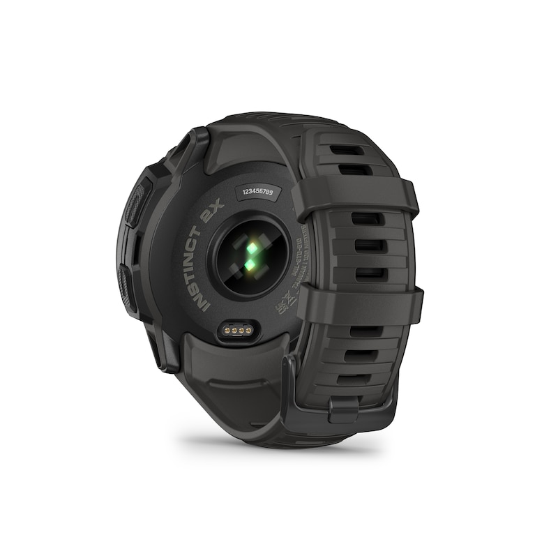 Garmin Instinct 2X Solar Black Silicone Strap Smartwatch