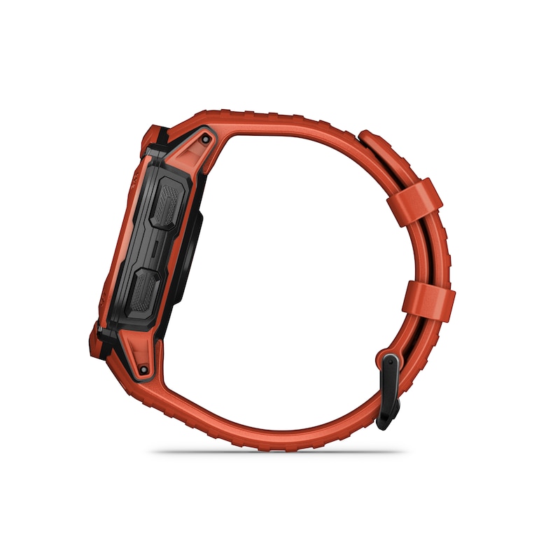 Garmin Instinct 2X Solar Red Silicone Strap Smartwatch