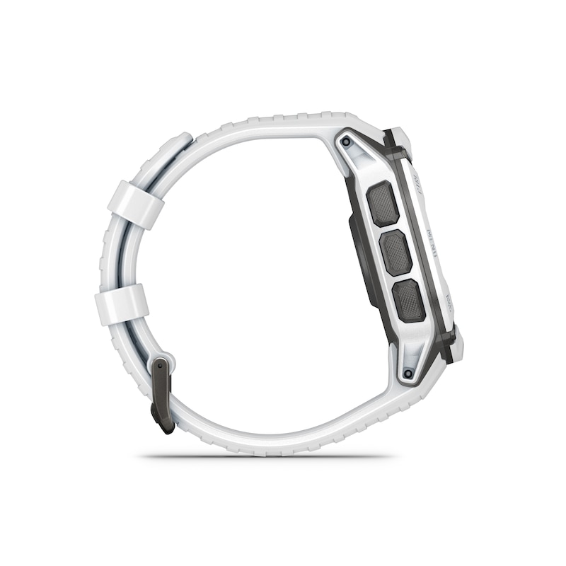 Garmin Instinct 2X Solar White Silicone Strap Smartwatch