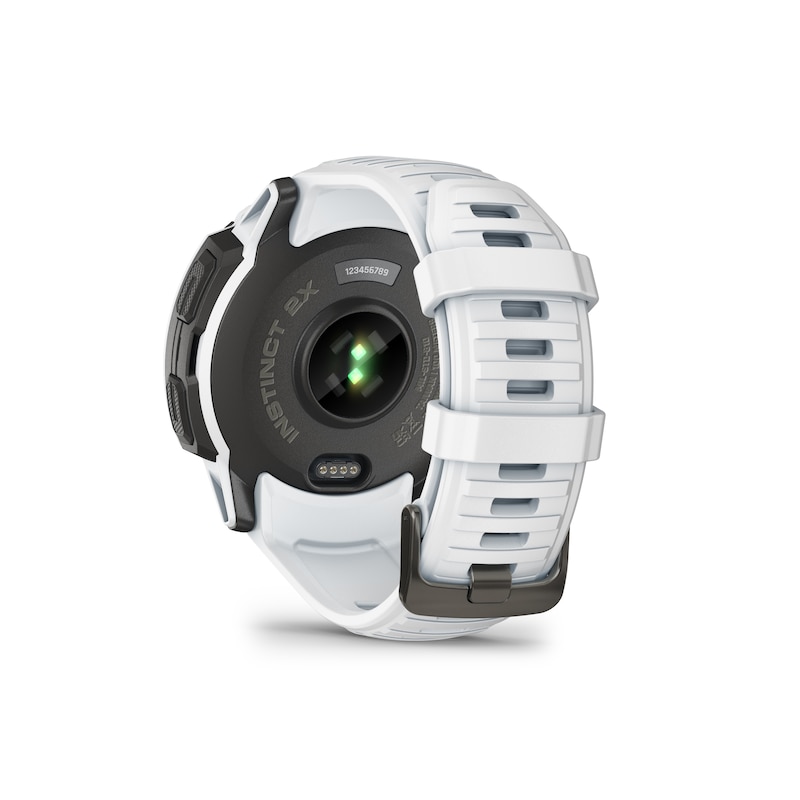 Garmin Instinct 2X Solar White Silicone Strap Smartwatch