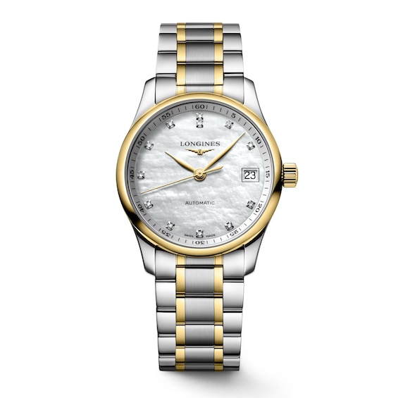 Longines Master Collection Ladies’ Diamond 18ct Yellow Gold Bracelet Watch