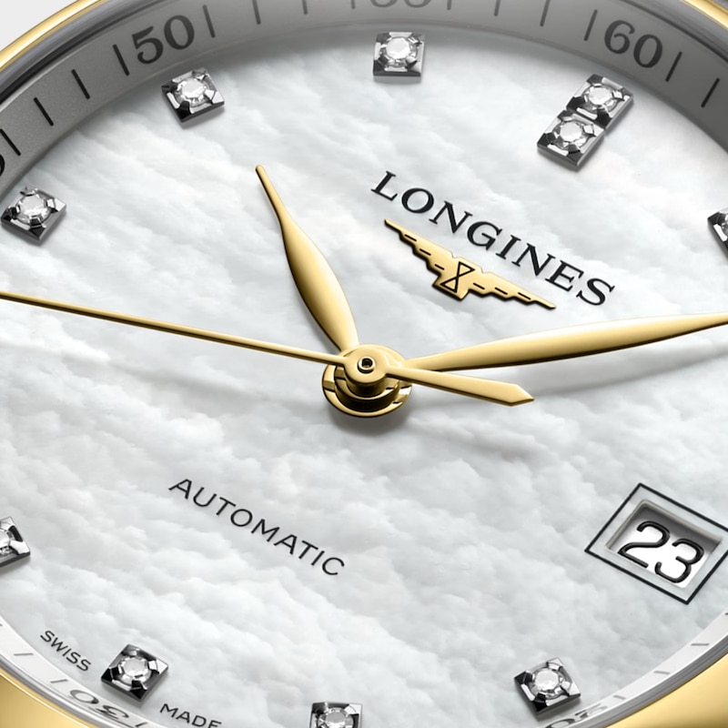 Longines Master Collection Ladies' Diamond 18ct Yellow Gold Bracelet Watch