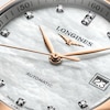 Thumbnail Image 3 of Longines Master Collection Ladies' Diamond 18ct Rose Gold Bracelet Watch