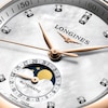 Thumbnail Image 3 of Longines Master Collection Moon-phase Diamond & 18ct Rose Gold Bracelet Watch