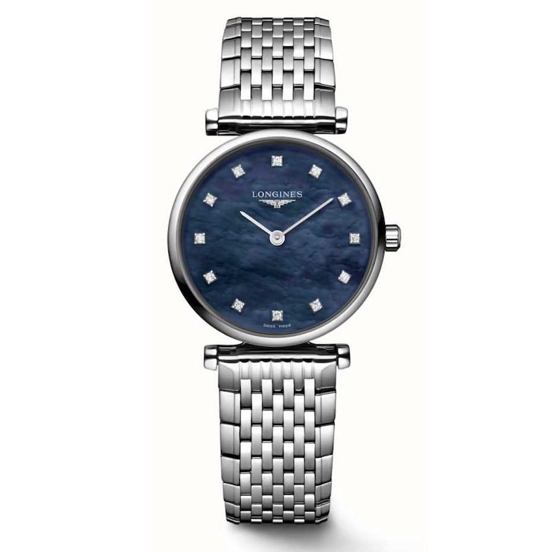 Longines La Grand Classique Ladies' Diamond Blue MOP Dial Bracelet Watch
