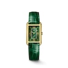 Thumbnail Image 0 of Longines DolceVita Ladies' 18ct Yellow Gold Green Leather Strap Watch