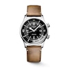 Thumbnail Image 0 of Longines Legend Diver Men's Black Dial & Brown Leather Strap Watch