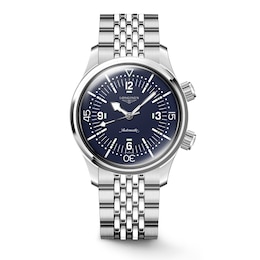 Longines Legend Diver Men's Blue Dial & Stainless Steel Bracelet Watch