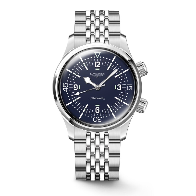 Main Image 1 of Longines Legend Diver Men's Blue Dial & Stainless Steel Bracelet Watch