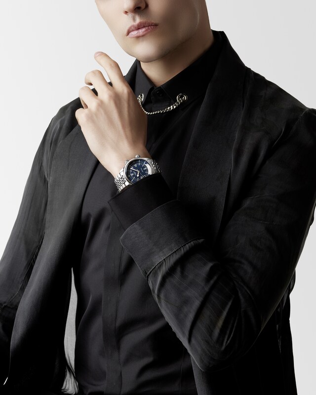 Main Image 4 of Longines Legend Diver Men's Blue Dial & Stainless Steel Bracelet Watch
