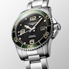 Thumbnail Image 1 of Longines HydroConquest 41mm Men's Green Dial Bracelet Watch
