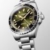 Thumbnail Image 2 of Longines HydroConquest GMT Men's Green Dial Bracelet Watch