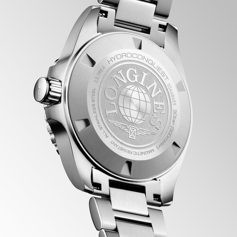 Longines HydroConquest GMT Men's Blue Dial Bracelet Watch | Ernest Jones