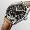 Thumbnail Image 1 of Longines Spirit Men's Brown Leather Strap Watch