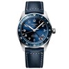 Thumbnail Image 0 of Longines Spirit Men's Blue Dial & Leather Strap Watch